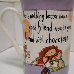 Born To Shop Mug Nothing Better Than A Good Friend Creative Tops 10 Oz Mug